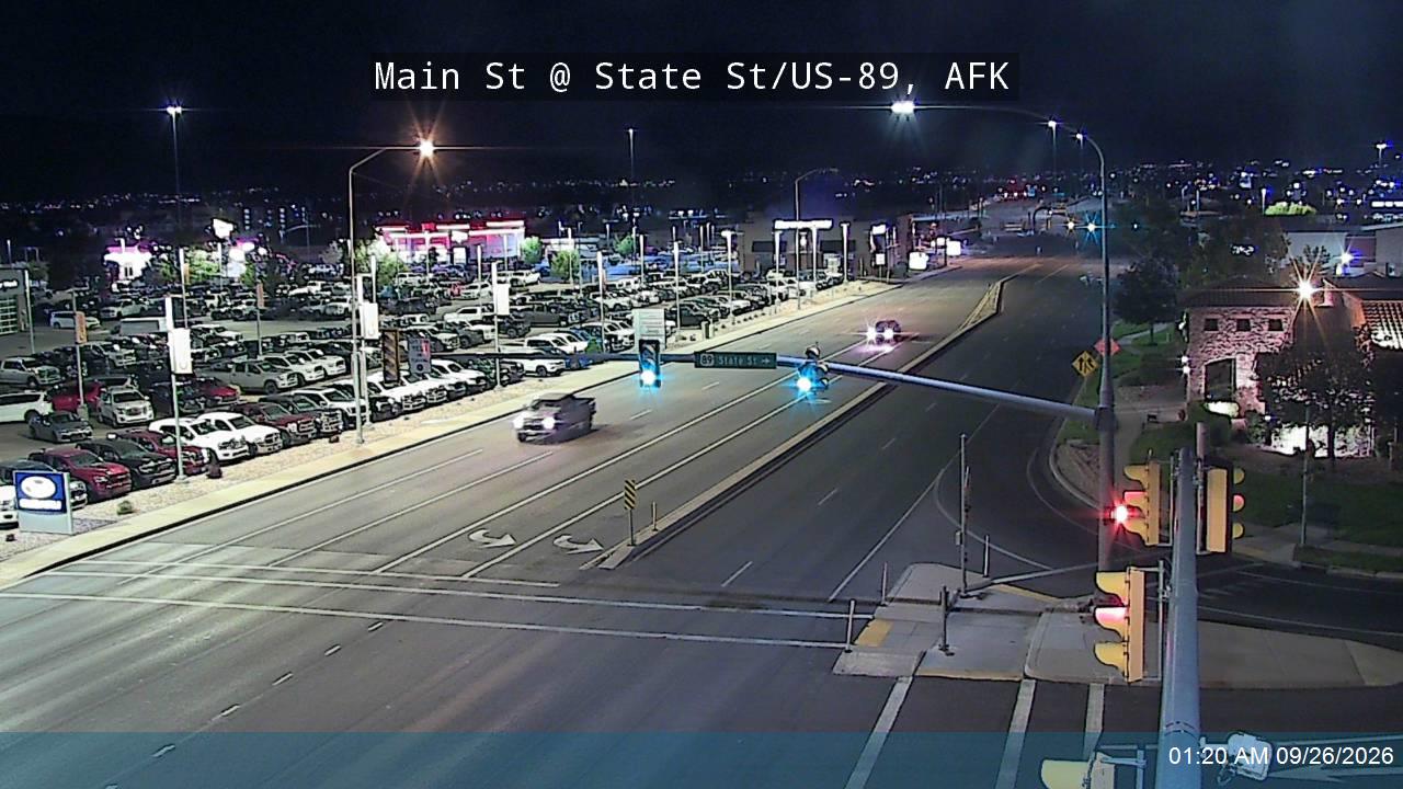 Main St / US-89 / SR-145 @ State St / US-89, AFK