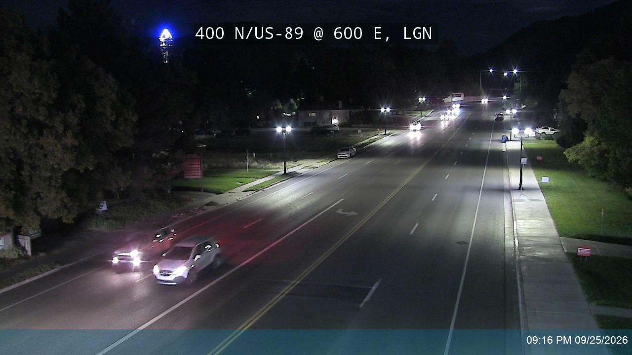 400 N / US-89 @ 600 E, LGN