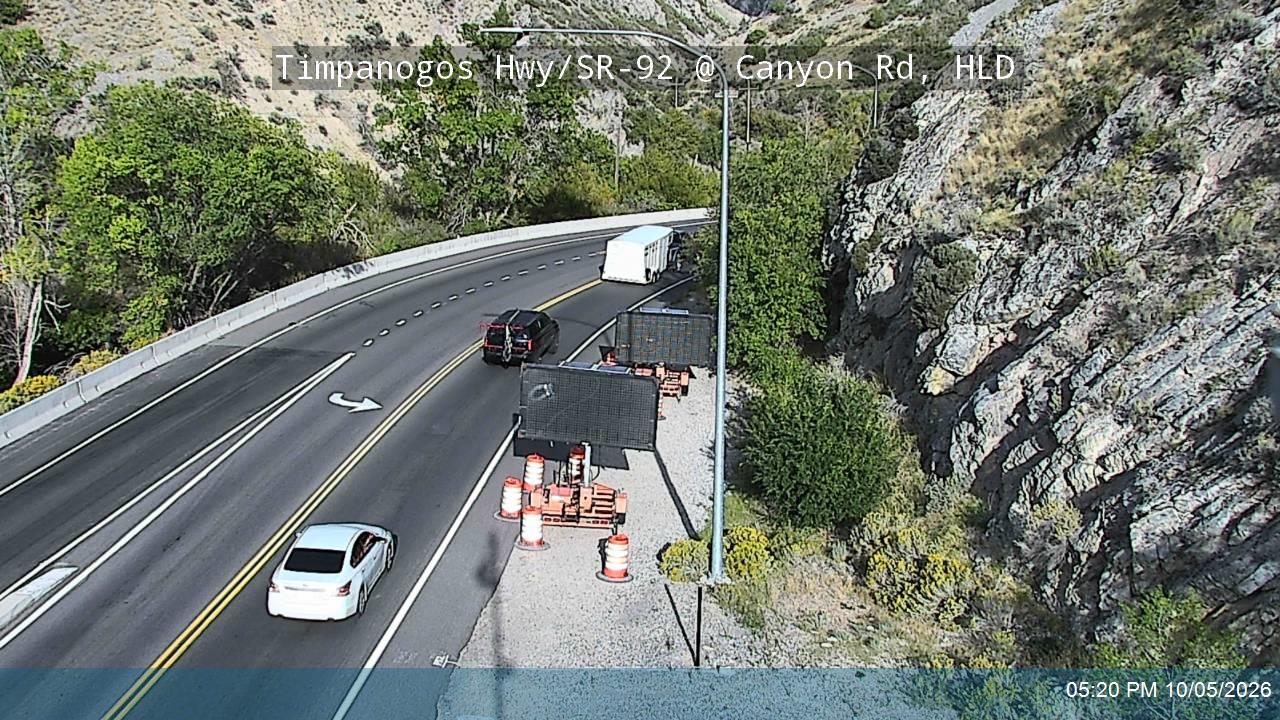 Timpanogos Hwy / SR-92 @ Canyon Rd, HLD