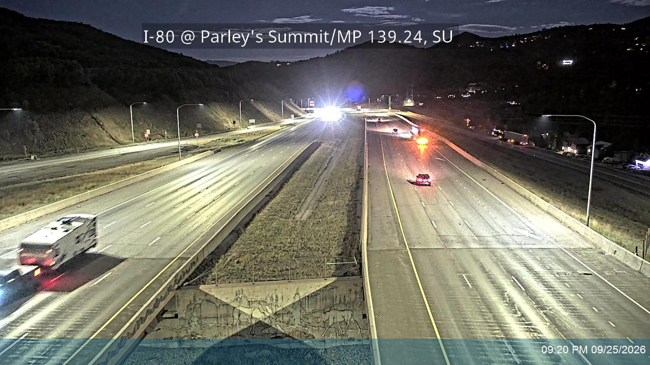 I-80 EB @ Parleys Summit / MP 139.24, SU
