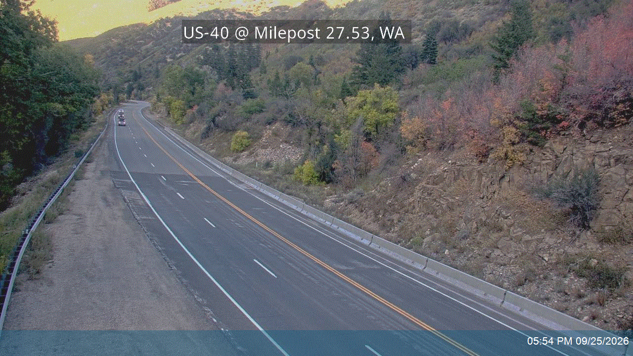 US-40 @ Milepost 27.53, WA