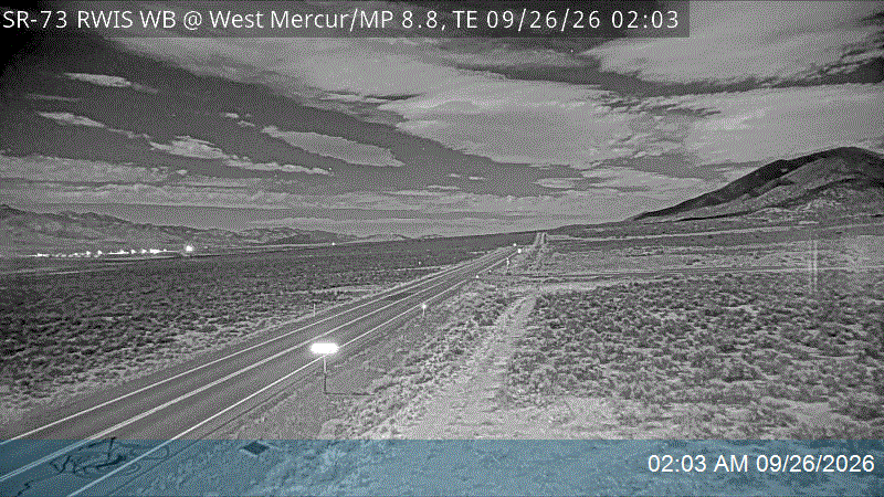 SR-73 RWIS WB @ West Mercur / MP 8.8, TE