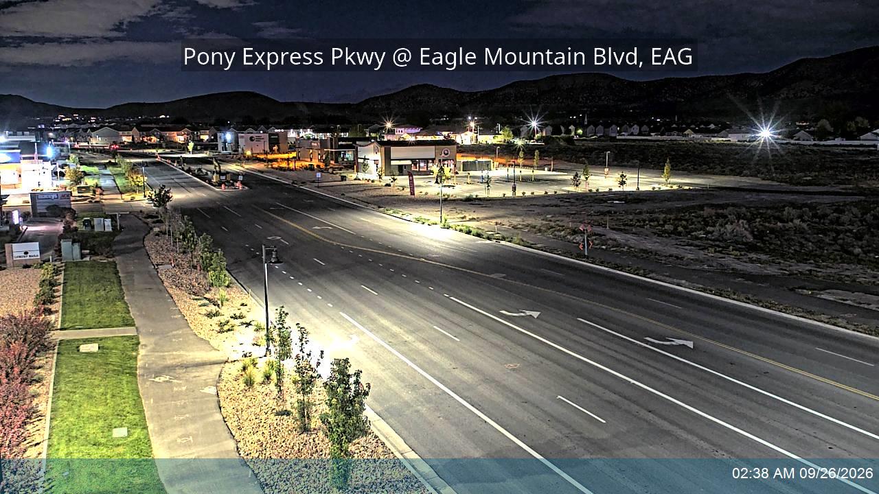 Pony Express Pkwy @ Eagle Mountain Blvd, EAG