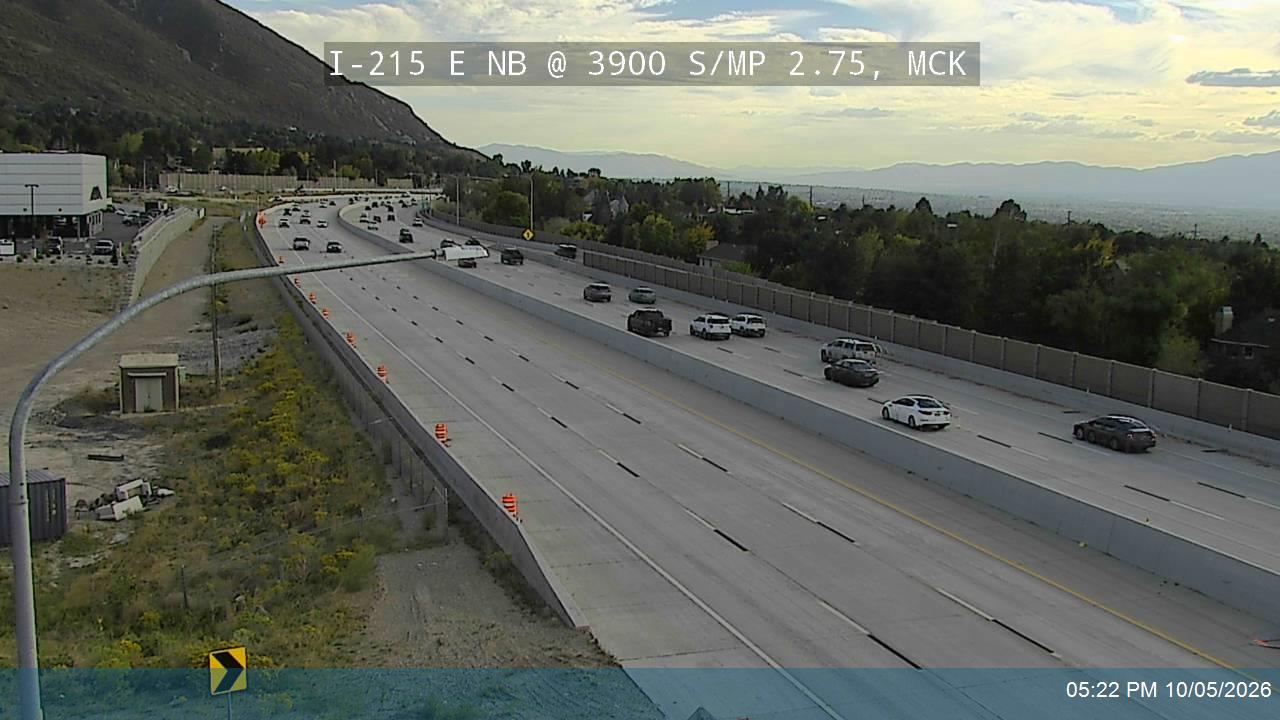 I-215 E NB @ 3900 S / MP 2.75, MCK
