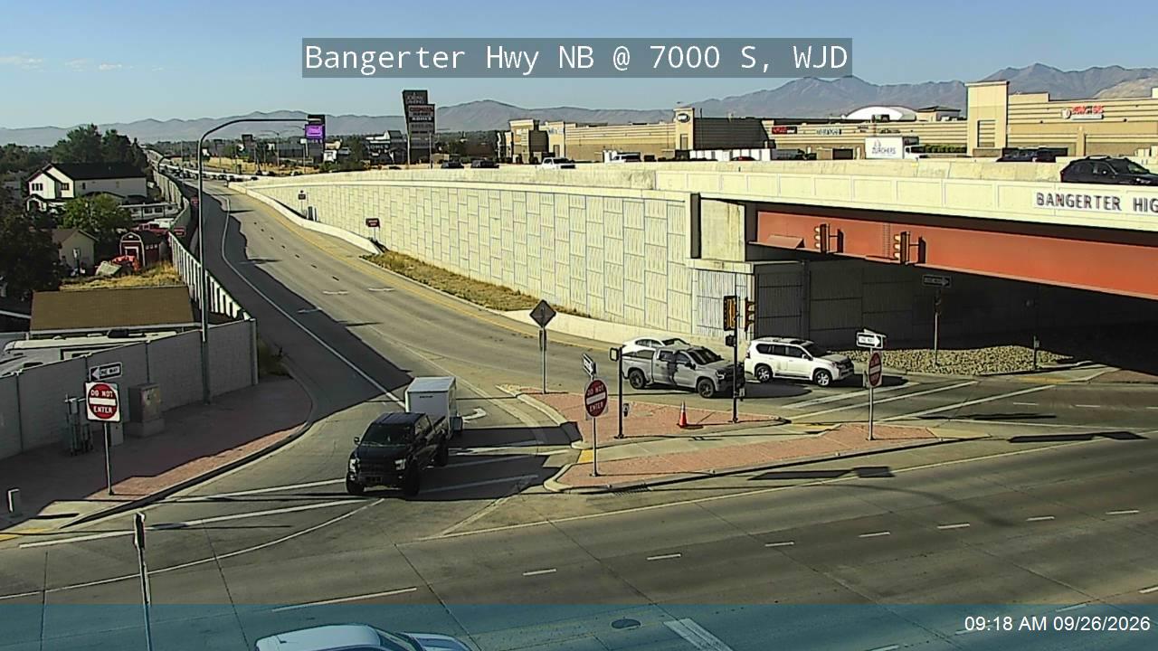 Bangerter Hwy / SR-154 NB @ 7000 S, WJD