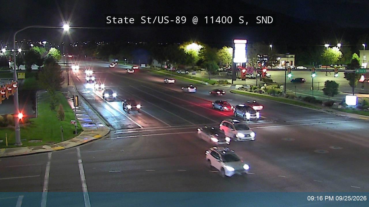 State St / US-89 @ 11400 S / SR-175, SND