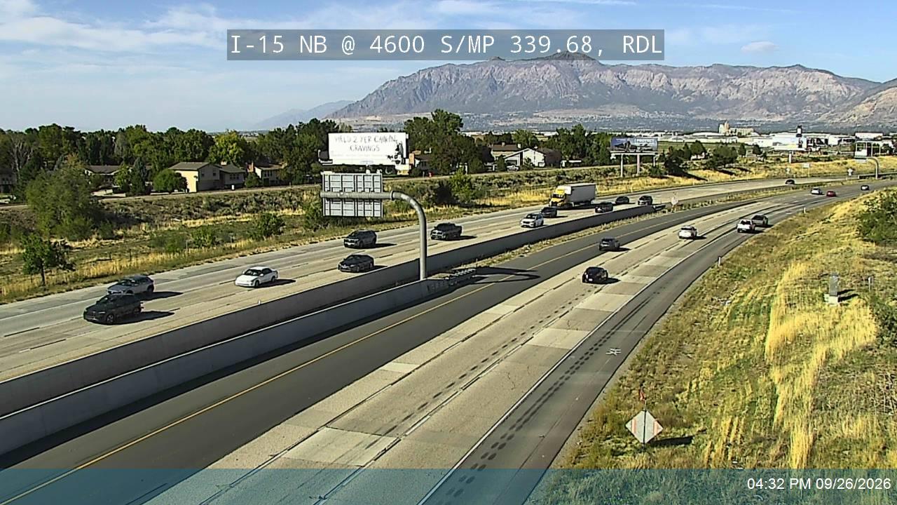 I-15 NB @ 4600 S / MP 339.68, RDL