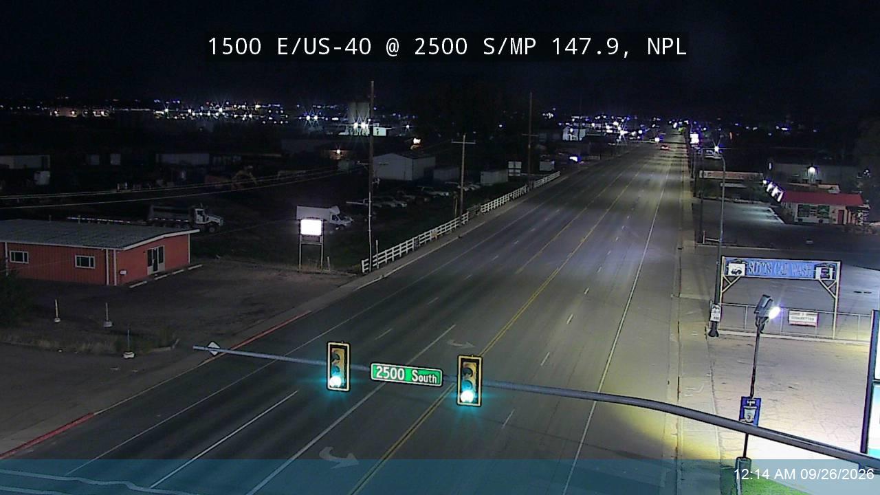 1500 E / US-40 @ 2500 S / MP 147.9, NPL