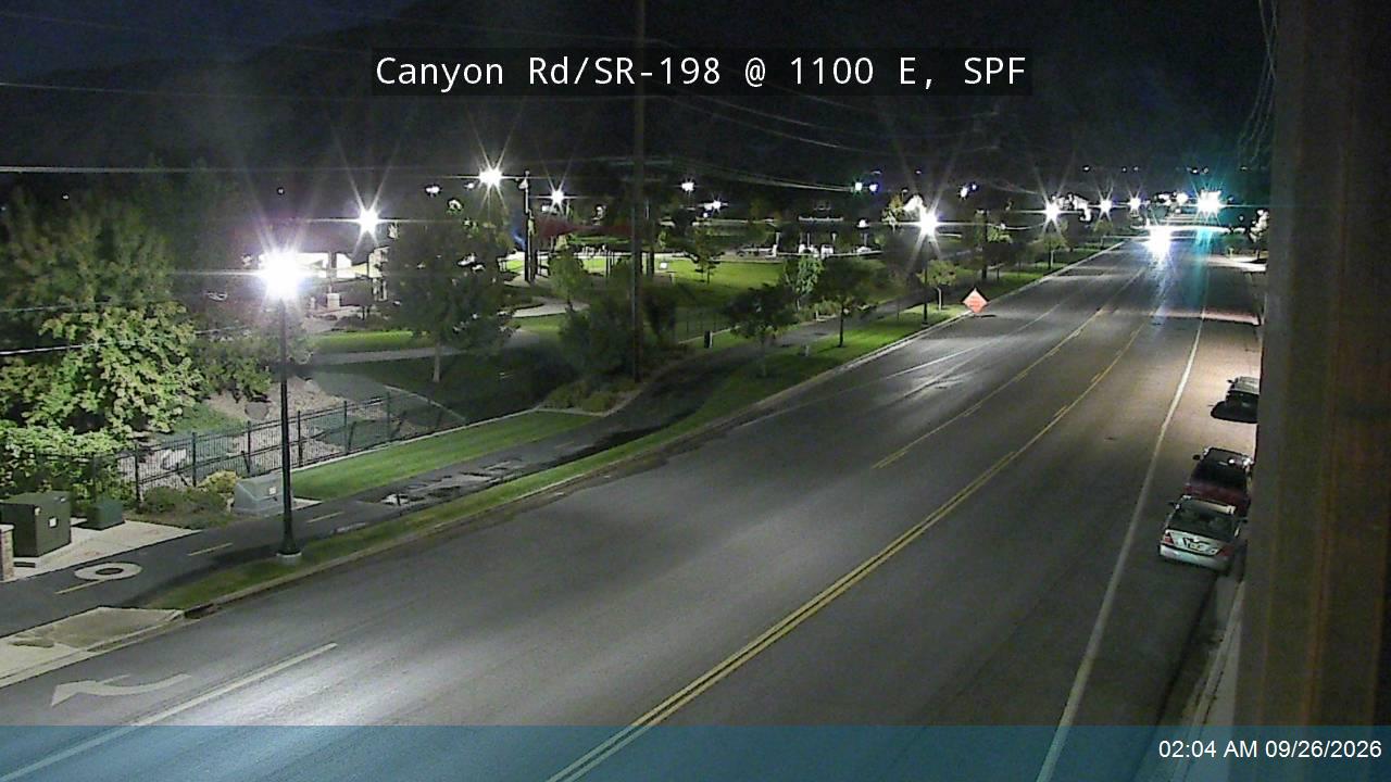 Canyon Rd / SR-198 @ 1100 E, SPF