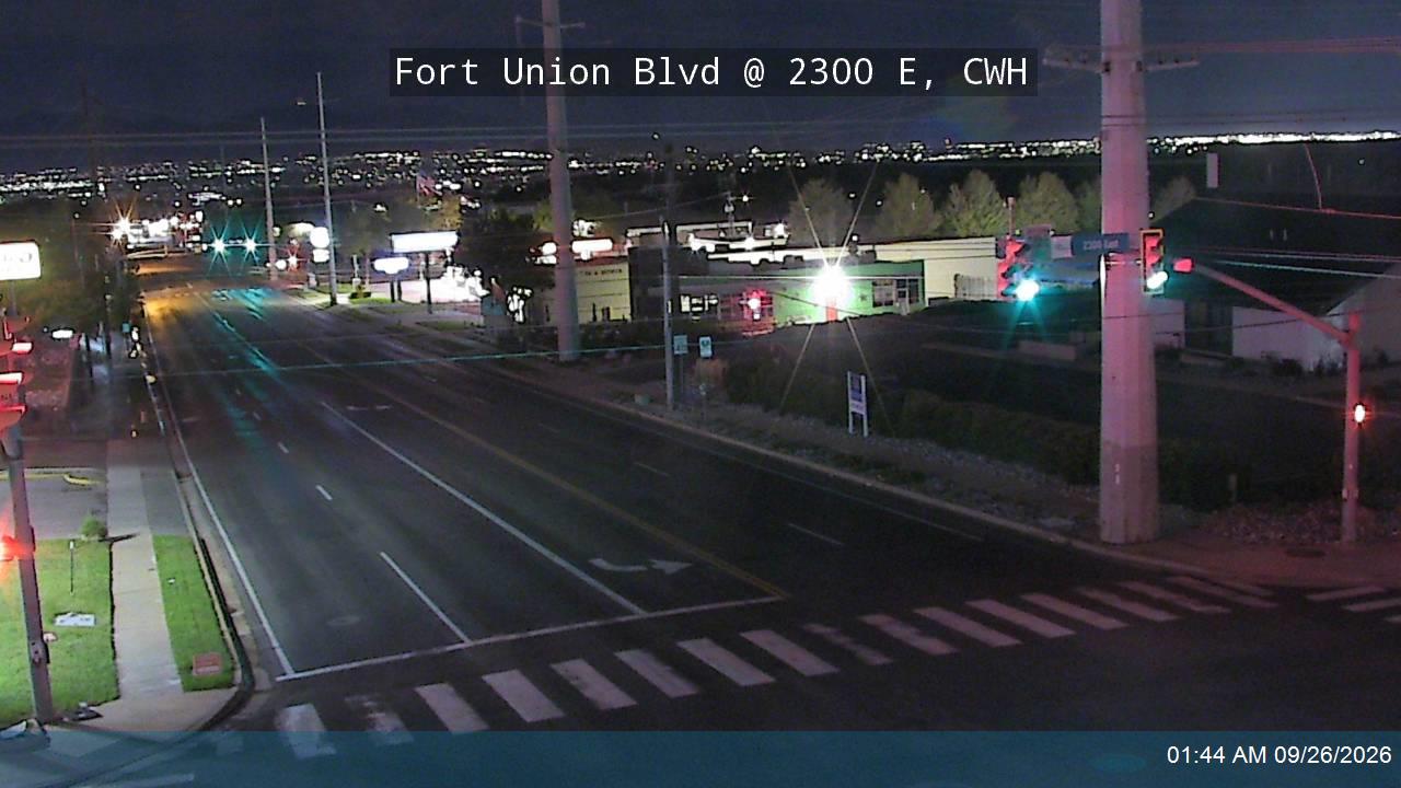 Fort Union Blvd / 7000 S @ 2300 E, CWH