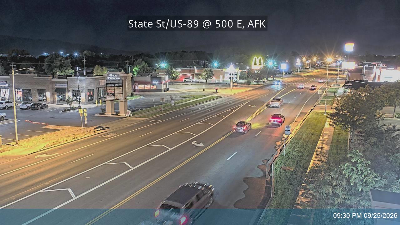 State St / US-89 @ 500 E / SR-180, AFK