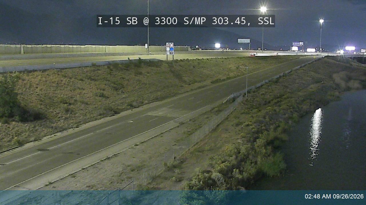 I-15 SB @ 3300 S / SR-171 / MP 303.45, SSL