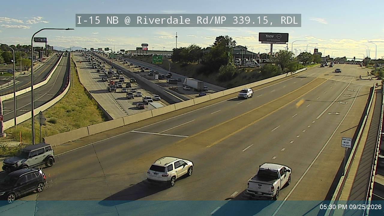 I-15 NB @ Riverdale Rd / SR-26 / MP 339.15, RDL
