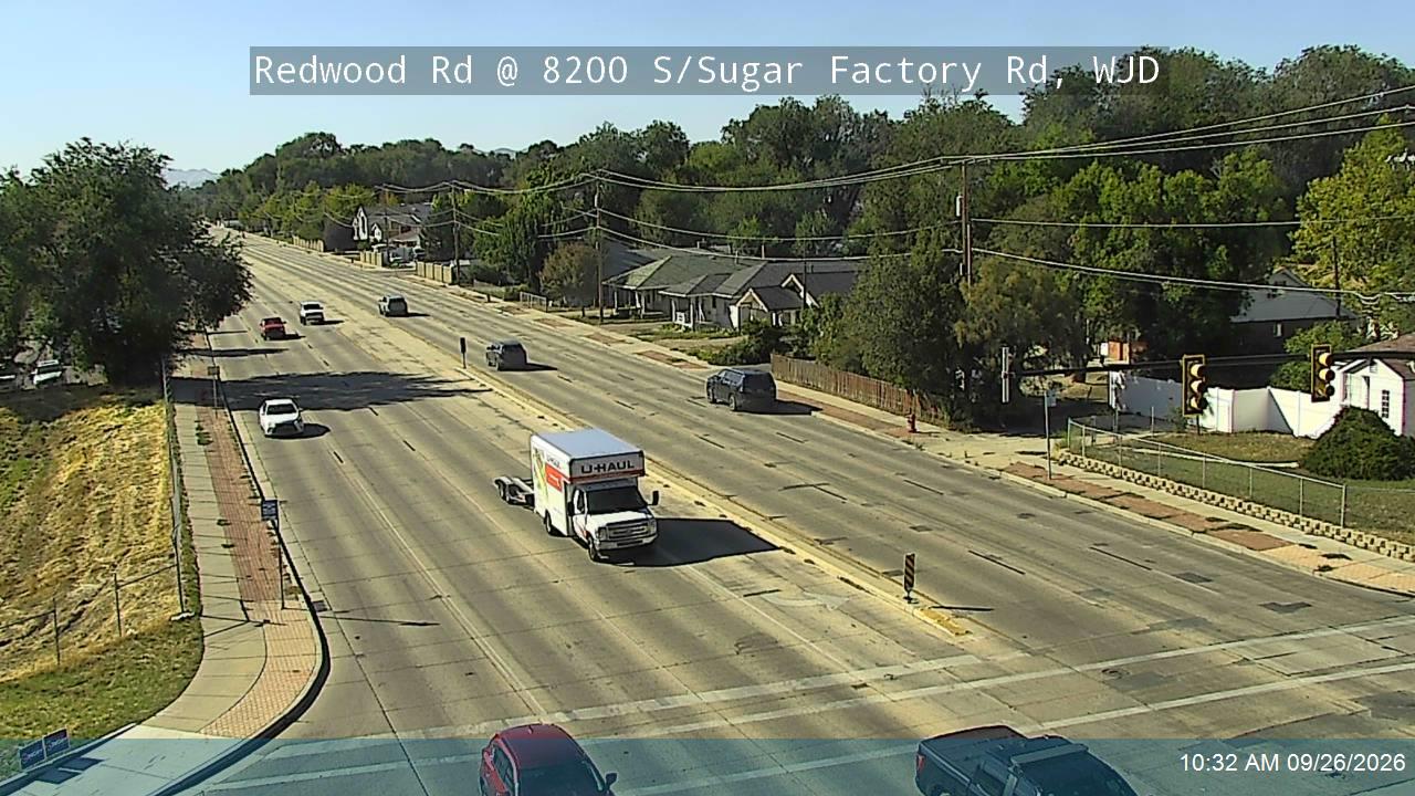 Redwood Rd / SR-68 @ 8200 S / Sugar Factory Rd, WJD