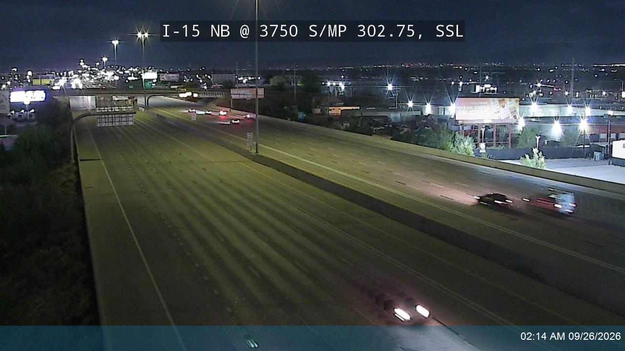 I-15 NB @ 3750 S / MP 302.75, SSL
