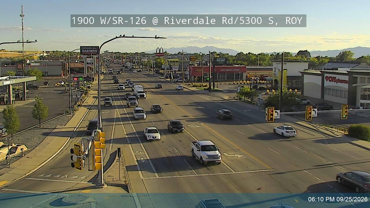 1900 W / SR-126 @ Riverdale Rd / 5300 S / SR-26, ROY