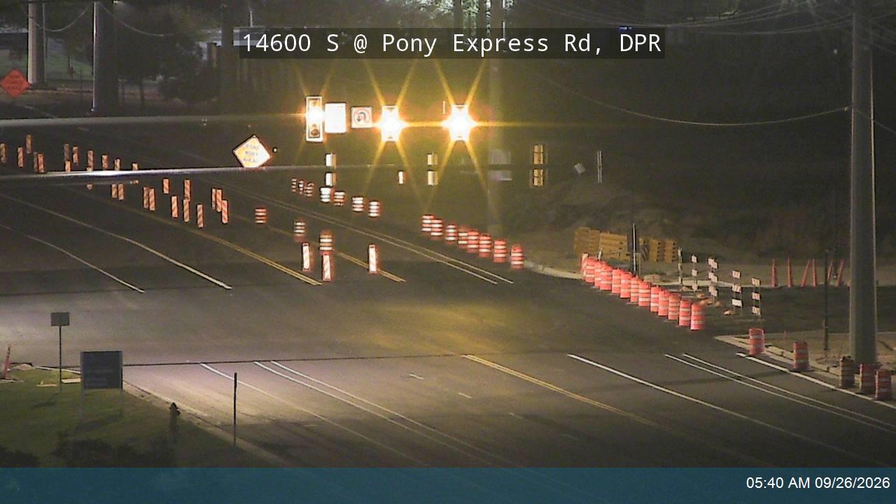 14600 S / SR-140 @ Pony Express Rd / SR-287, DPR