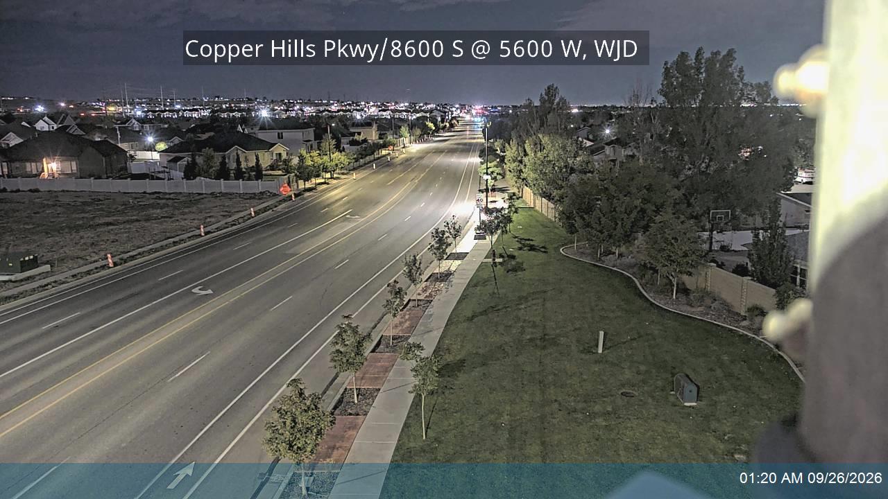 Copper Hills Pkwy / 8600 S @ 5600 W, WJD