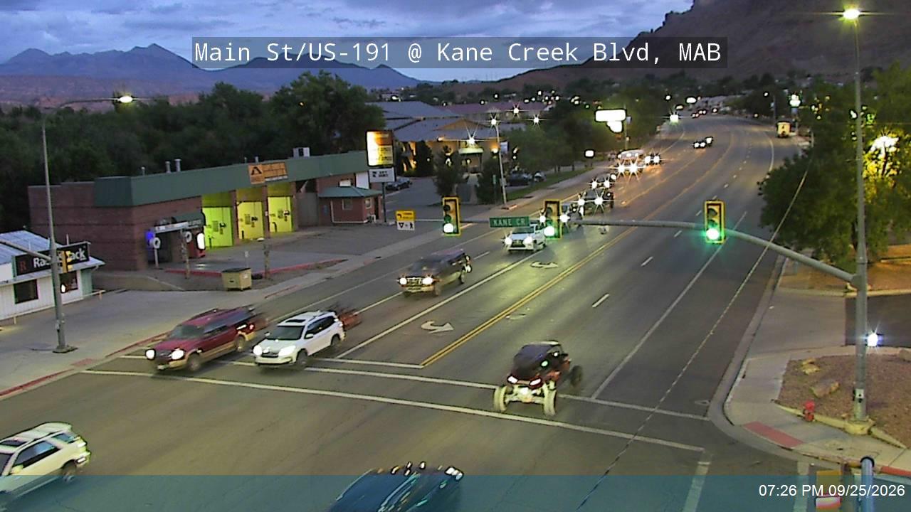Main St / US-191 @ Kane Creek Blvd, MAB