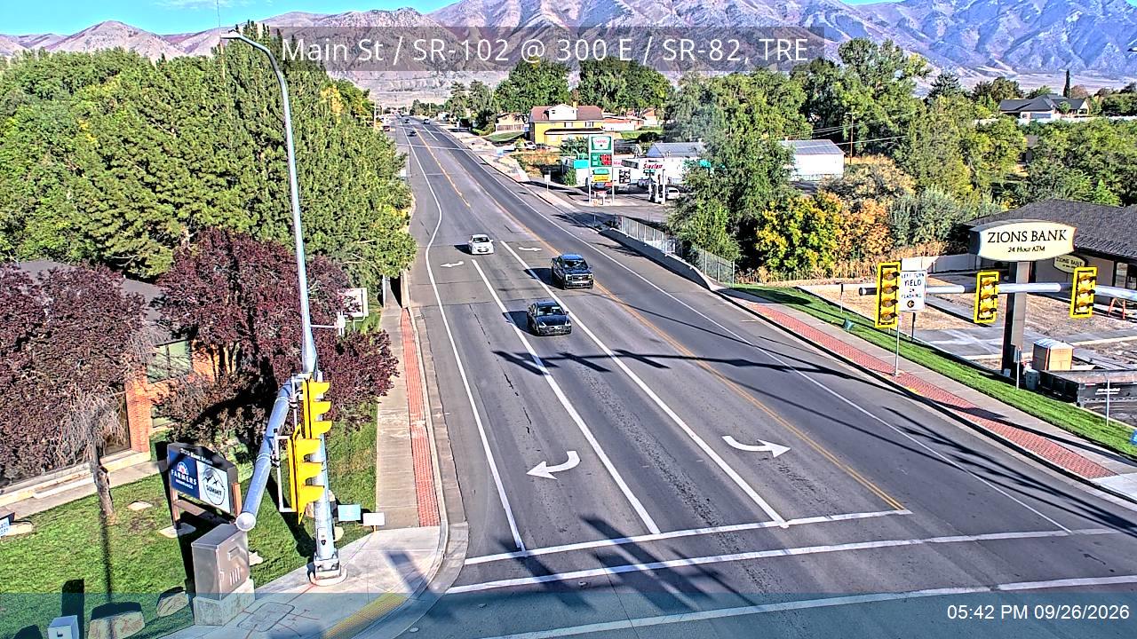Main St / SR-102 @ 300 E / SR-82, TRE