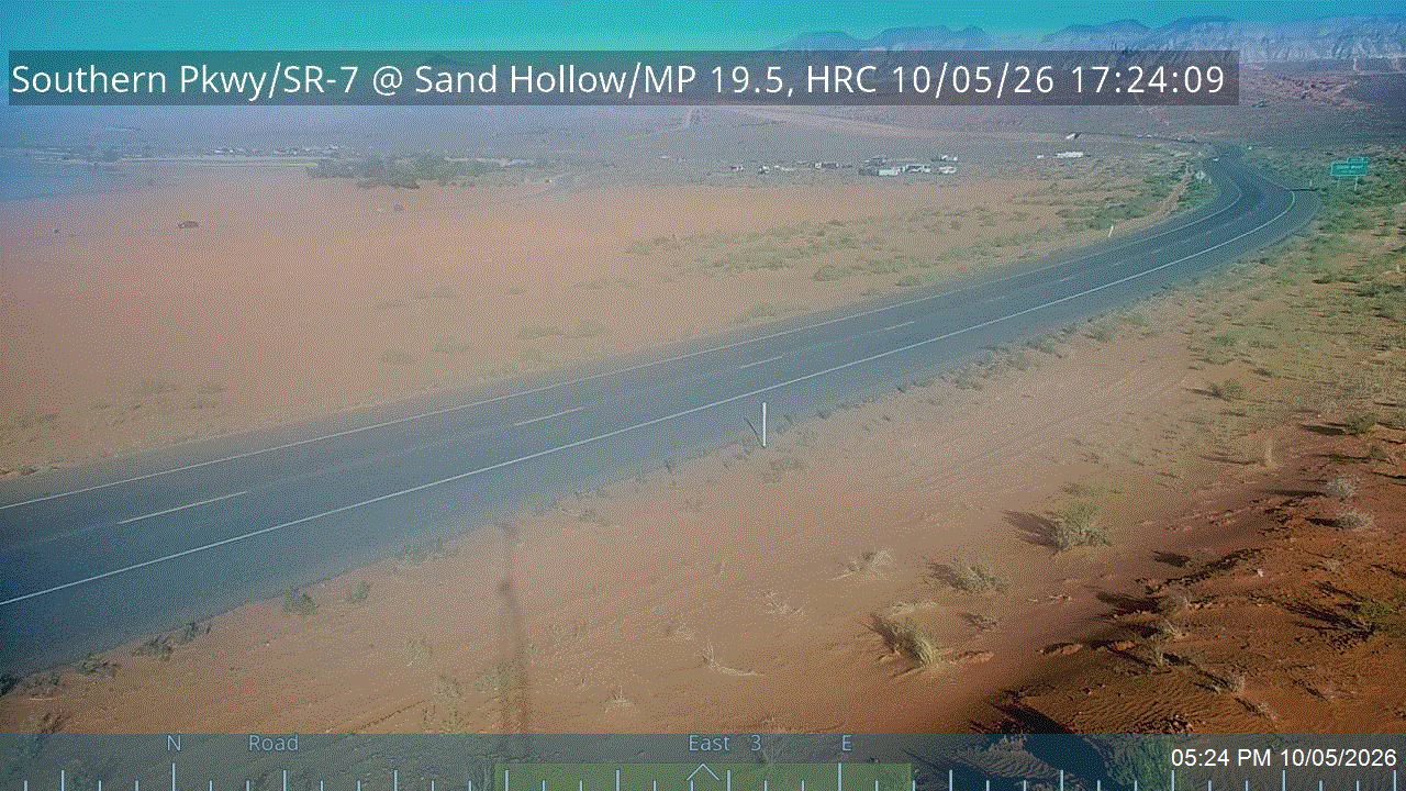 Southern Pkwy / SR-7 RWIS EB @ Sand Hollow Reservoir / MP 19.5, HRC