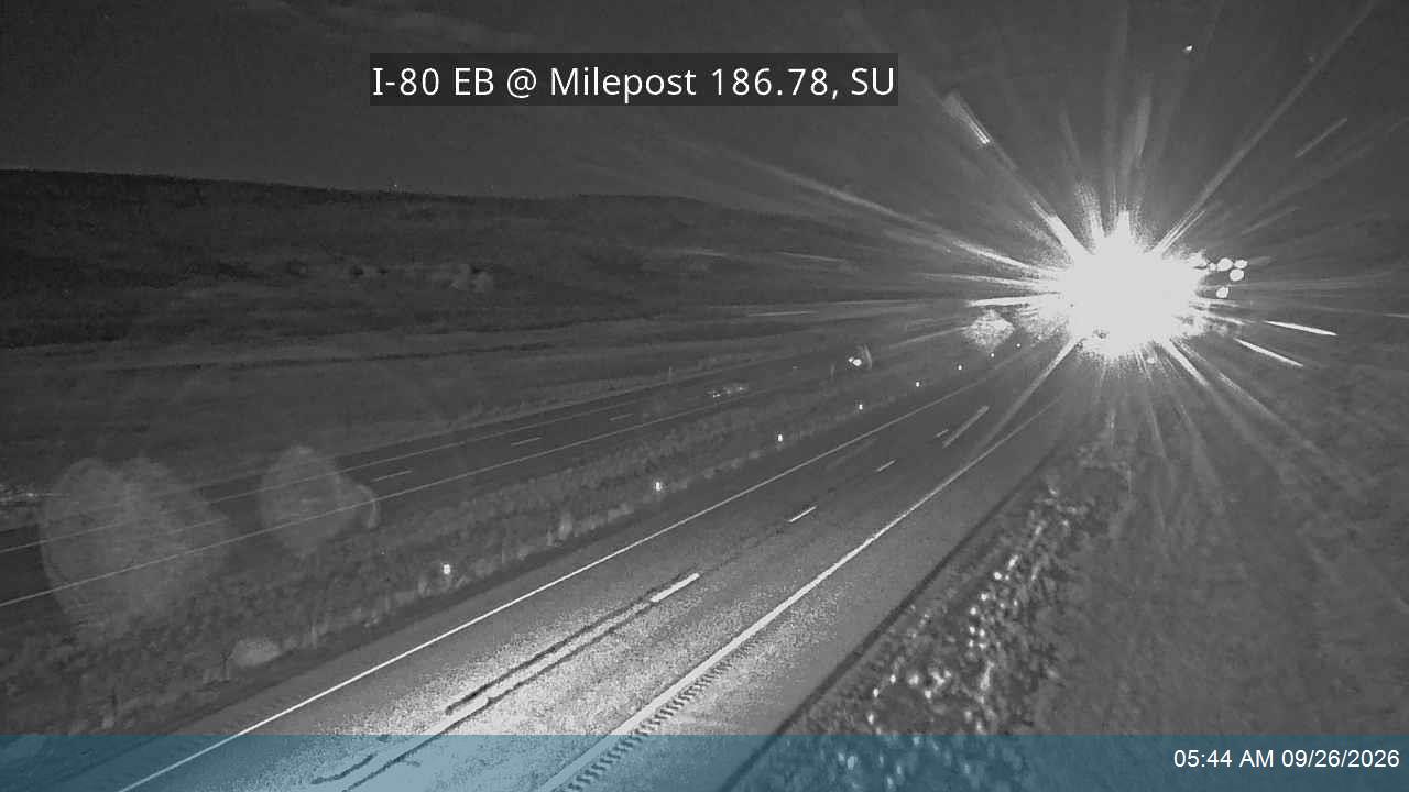 I-80 EB @ Milepost 186.78, SU