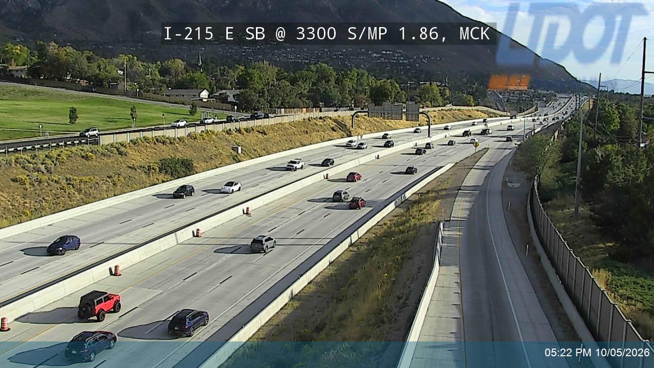 I-215 E SB @ 3300 S / SR-171 / MP 1.86, MCK