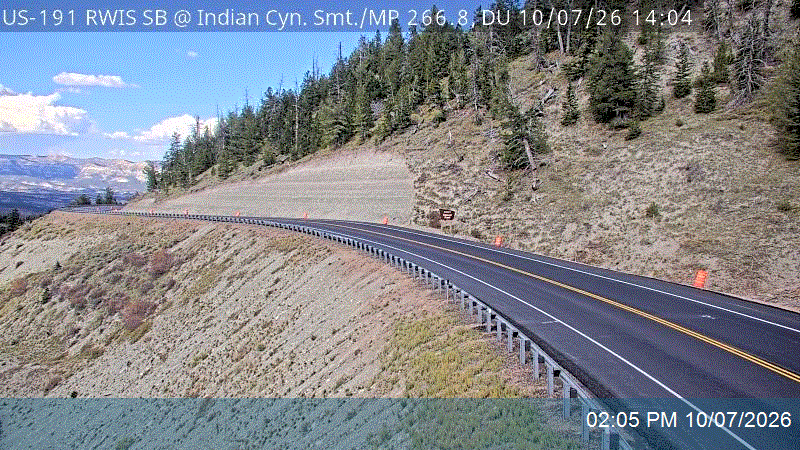 US-191 RWIS NB @ Indian Canyon Summit / MP 266.77, DU