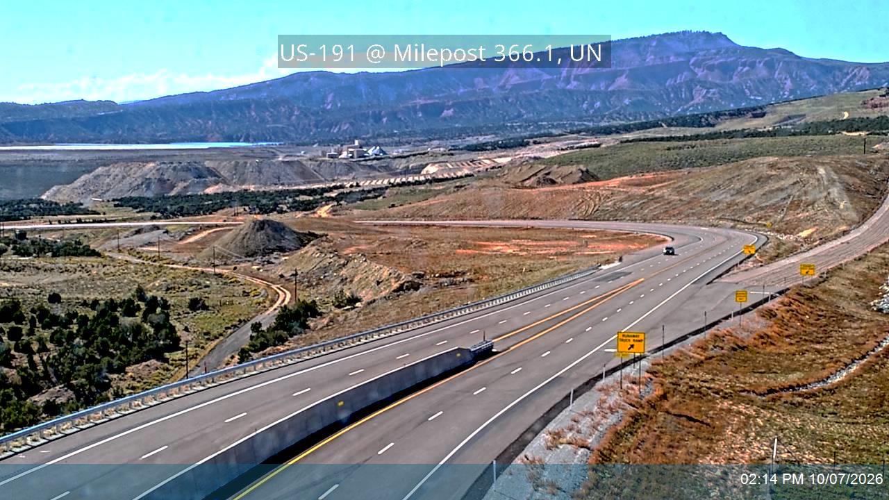 US-191 @ Milepost 366.12, UN