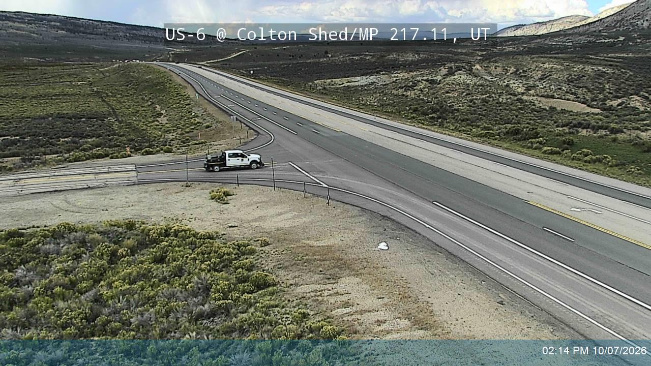 US-6 @ Colton Shed / MP 217.11, UT