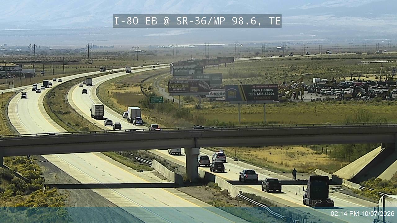 I-80 EB @ SR-36 / Exit 99 / MP 98.6, TE