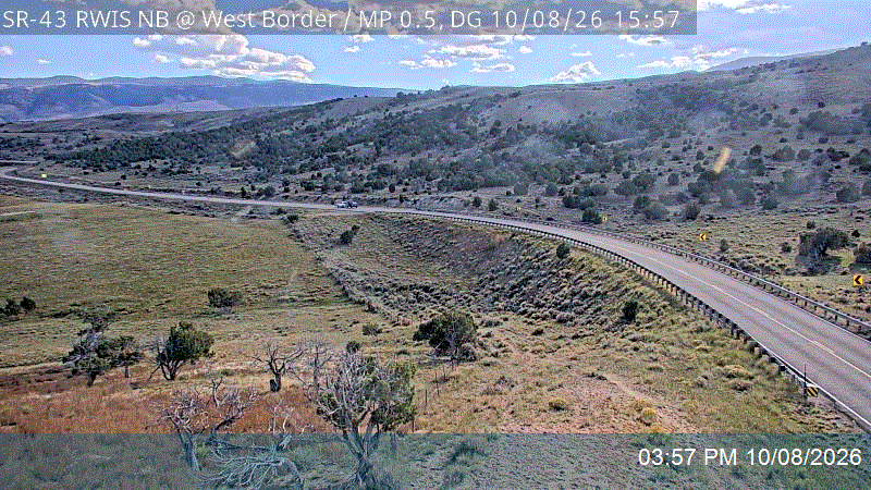 SR-43 RWIS NB @ UT/WY State Line / MP 0.44, DG