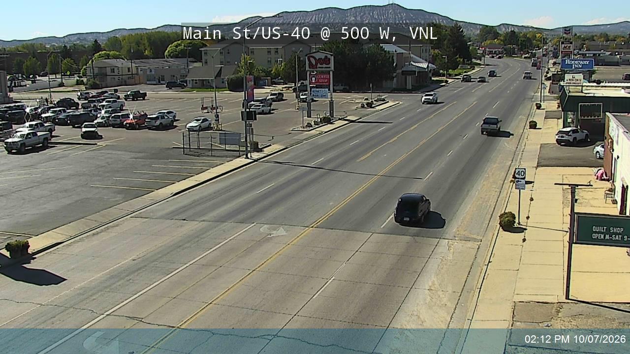 Main St / US-40 @ 500 W / SR-121, VNL