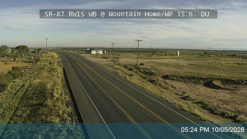 SR-87 RWIS WB @ Mountain Home/MP 15.6, DU