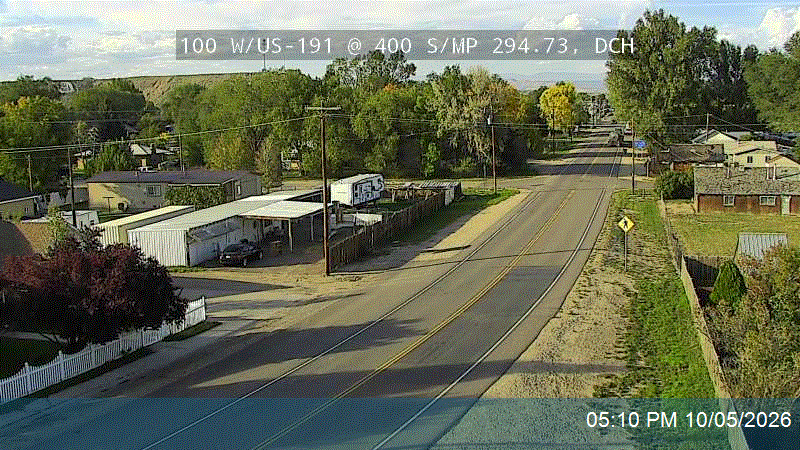 100 W / US-191 @ 400 S / MP 294.73, DCH