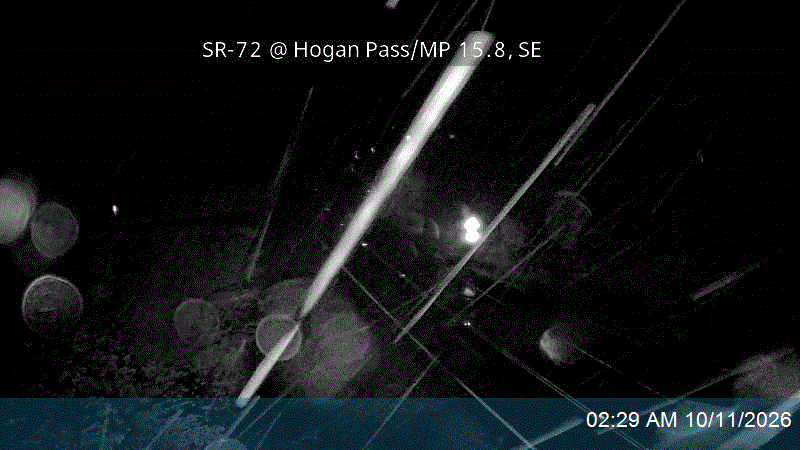 SR-72 @ Hogan Pass / MP 15.8, SE