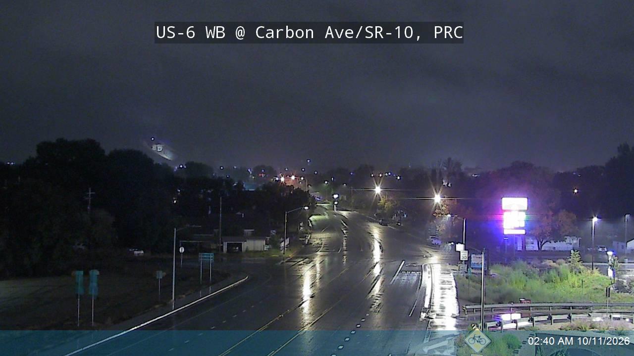 US-6 WB @ Carbon Ave / SR-10, PRC