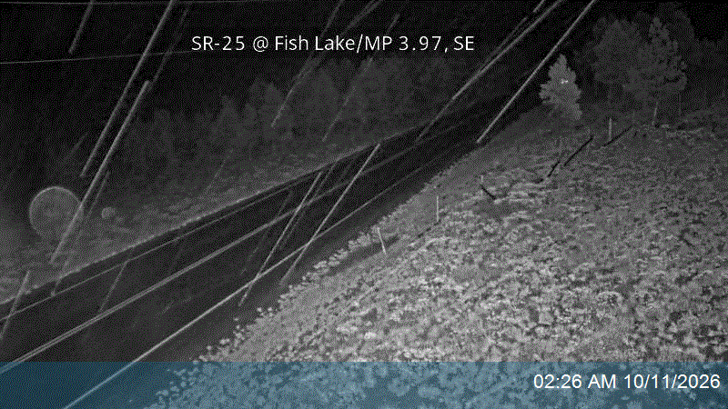 SR-25 @ Fish Lake / MP 3.97, SE