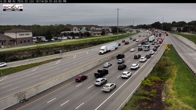 Merriam: I-35 N @ 75TH ST