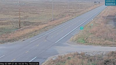 Lincoln County: US 83: US 83 at MP 67: North