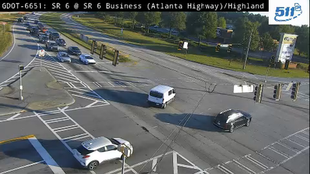 SR 133 at Mock Rd / Holly Dr (Dougherty) EB