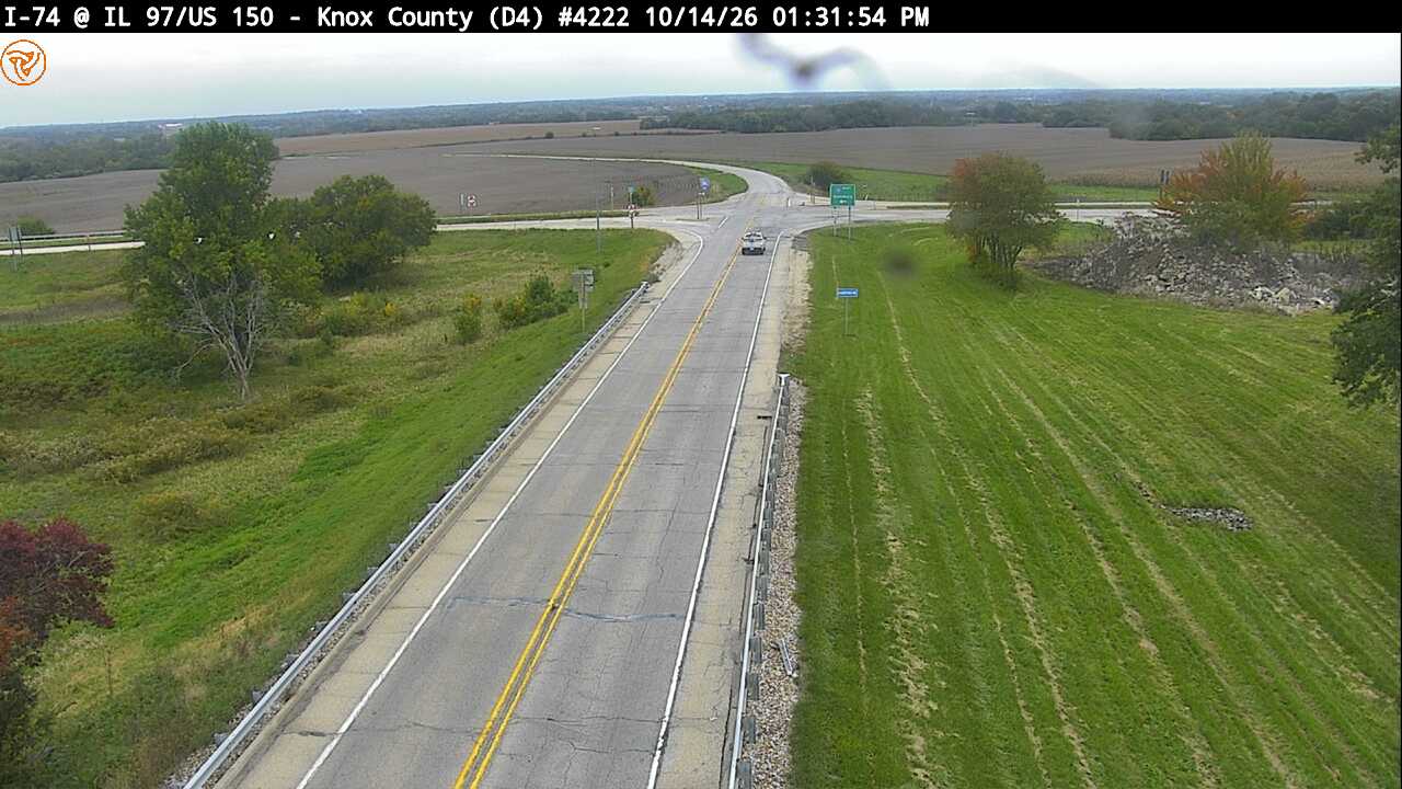 I-74 at IL 97/US 150 (Exit 54)