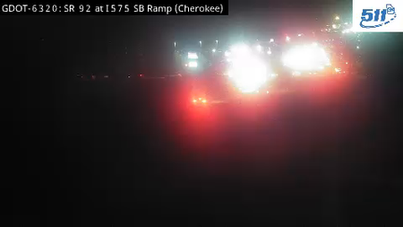 SR 92 at I-575 SB Ramp (CHEROKEE)