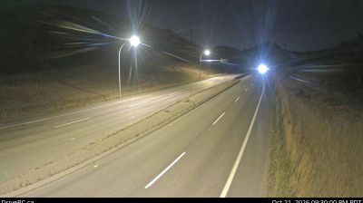 Vernon › North: Highway 97 at Vista Road turnoff south of - looking north