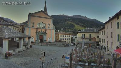 Bormio: Webcam - piazza
