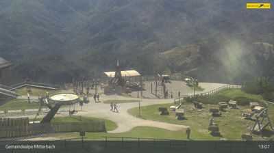 Mitterbach-Seerotte: Mitterbach, Gemeindealpe - Gipfel, Spielplatz und Ruhezone, 1620m