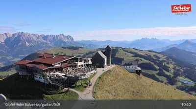 Marktgemeinde Hopfgarten im Brixental › North-east: Bergbahn - Endstation - Hohe Salve Gipfel - Salvenkirchl - Hohe Salve