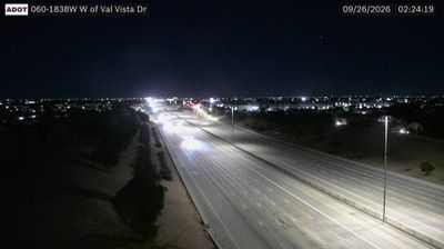 Mesa: US 60 West Of Val Vista