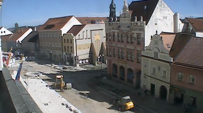 Strakonice: velké náměstí
