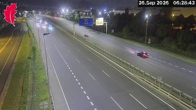Barakaldo › North-west: Tráfico en el entorno de Bilbao